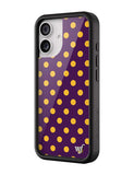 Polka Dot | Purple and Yellow iPhone Case - Aaria Tees Aaria Tees