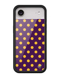 Polka Dot | Purple and Yellow iPhone Case - Aaria Tees Aaria Tees