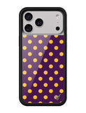 Polka Dot | Purple and Yellow iPhone Case - Aaria Tees Aaria Tees