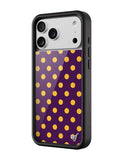 Polka Dot | Purple and Yellow iPhone Case - Aaria Tees Aaria Tees