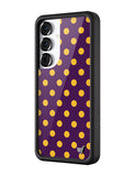 Polka Dot | Purple and Yellow Samsung Galaxy Case - Aaria Tees Aaria Tees