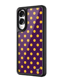 Polka Dot | Purple and Yellow Samsung Galaxy Case - Aaria Tees Aaria Tees