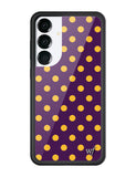Polka Dot | Purple and Yellow Samsung Galaxy Case - Aaria Tees Aaria Tees
