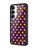 Polka Dot | Purple and Yellow Samsung Galaxy Case - Aaria Tees Aaria Tees