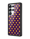 Polka Dot | Purple and Yellow Samsung Galaxy Case - Aaria Tees Aaria Tees