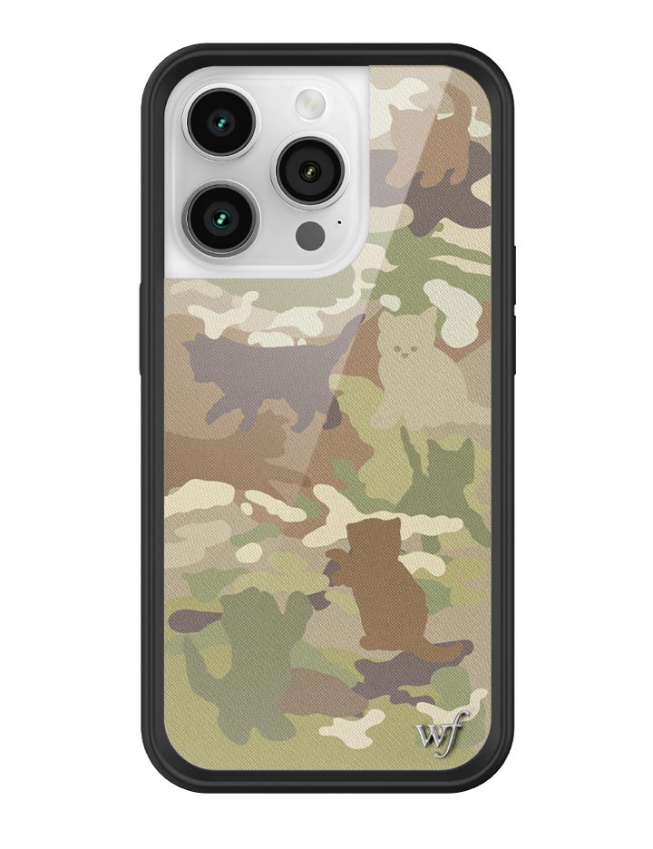 Cat Camo iPhone Case - Aaria Tees Aaria Tees