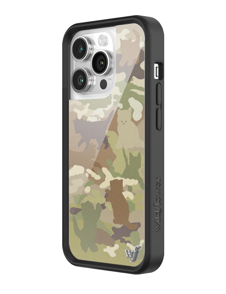 Cat Camo iPhone Case - Aaria Tees Aaria Tees