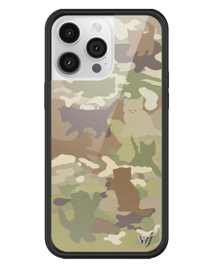Cat Camo iPhone Case - Aaria Tees Aaria Tees