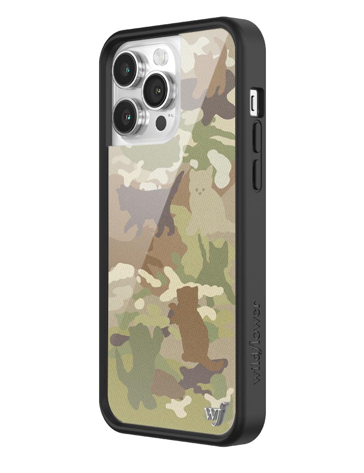 Cat Camo iPhone Case - Aaria Tees Aaria Tees