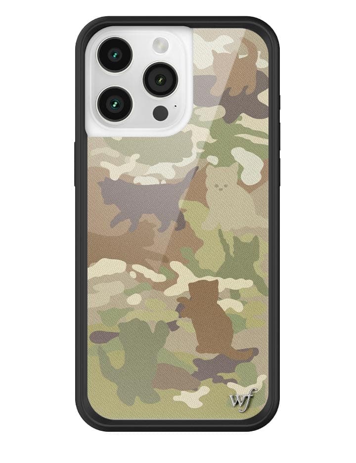 Cat Camo iPhone Case - Aaria Tees Aaria Tees