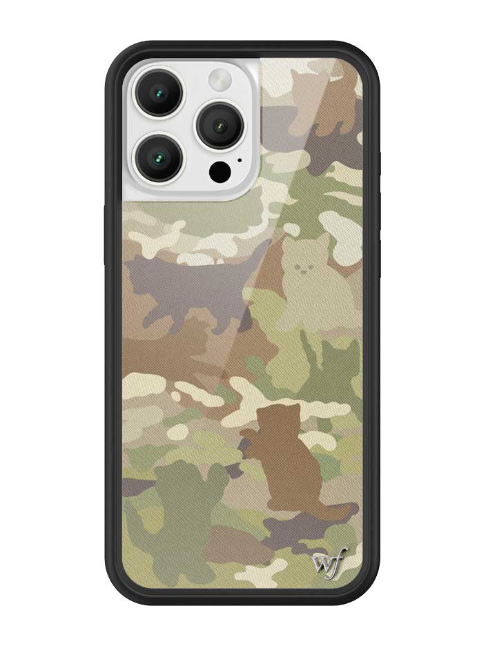 Cat Camo iPhone Case - Aaria Tees