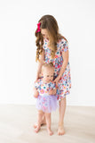Keep Growing S/S Pocket Twirl Dress - Aaria Tees Aaria Tees