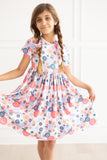 Keep Growing S/S Pocket Twirl Dress - Aaria Tees Aaria Tees