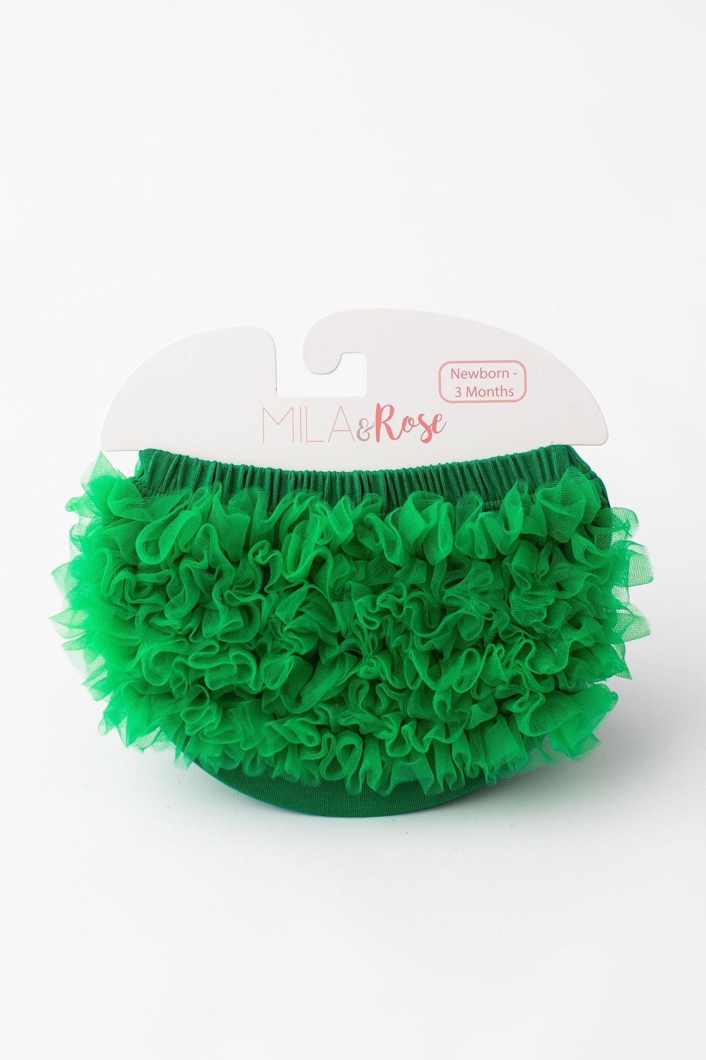 Kelly Green Ruffle Bum Bloomer - Aaria Tees Aaria Tees