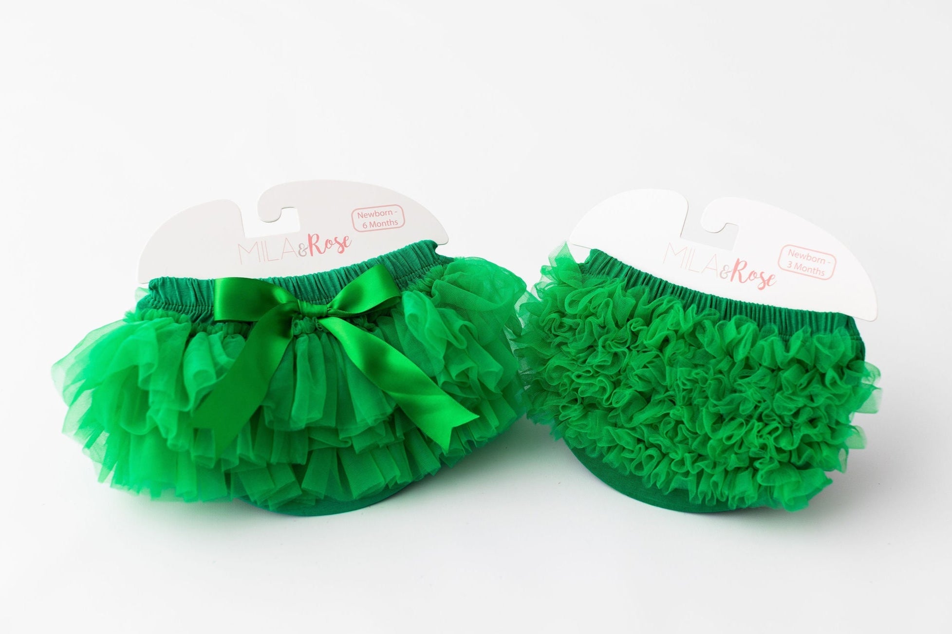 Kelly Green Ruffle Bum Bloomer - Aaria Tees Aaria Tees