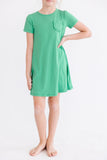 Kelly Green T-Shirt Dress - Aaria Tees Aaria Tees