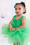 Kelly Green Tank Tutu Leotard - Aaria Tees Aaria Tees