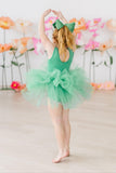 Kelly Green Tank Tutu Leotard - Aaria Tees Aaria Tees