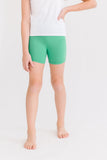 Kelly Green Twirl Shorts - Aaria Tees Aaria Tees