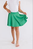 Kelly Green Twirl Skort - Aaria Tees Aaria Tees