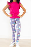 Kitties in the Clouds Leggings - Aaria Tees Aaria Tees