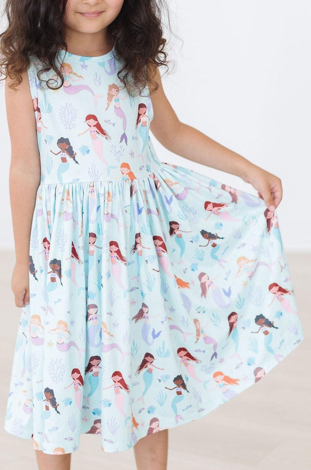 Happy as a Clam Tank Twirl Dress - Aaria Tees Aaria Tees