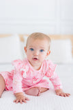 Howdy 3/4 Sleeve Flutter Twirl Bodysuit - Aaria Tees Aaria Tees