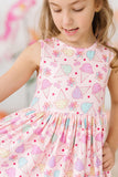 Ice Cream & Shout Tank Twirl Dress - Aaria Tees Aaria Tees