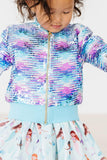 Mermaid Flip Sequin Jacket - Aaria Tees Aaria Tees