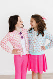 Mint Rainbow Sequin Jacket - Aaria Tees Aaria Tees