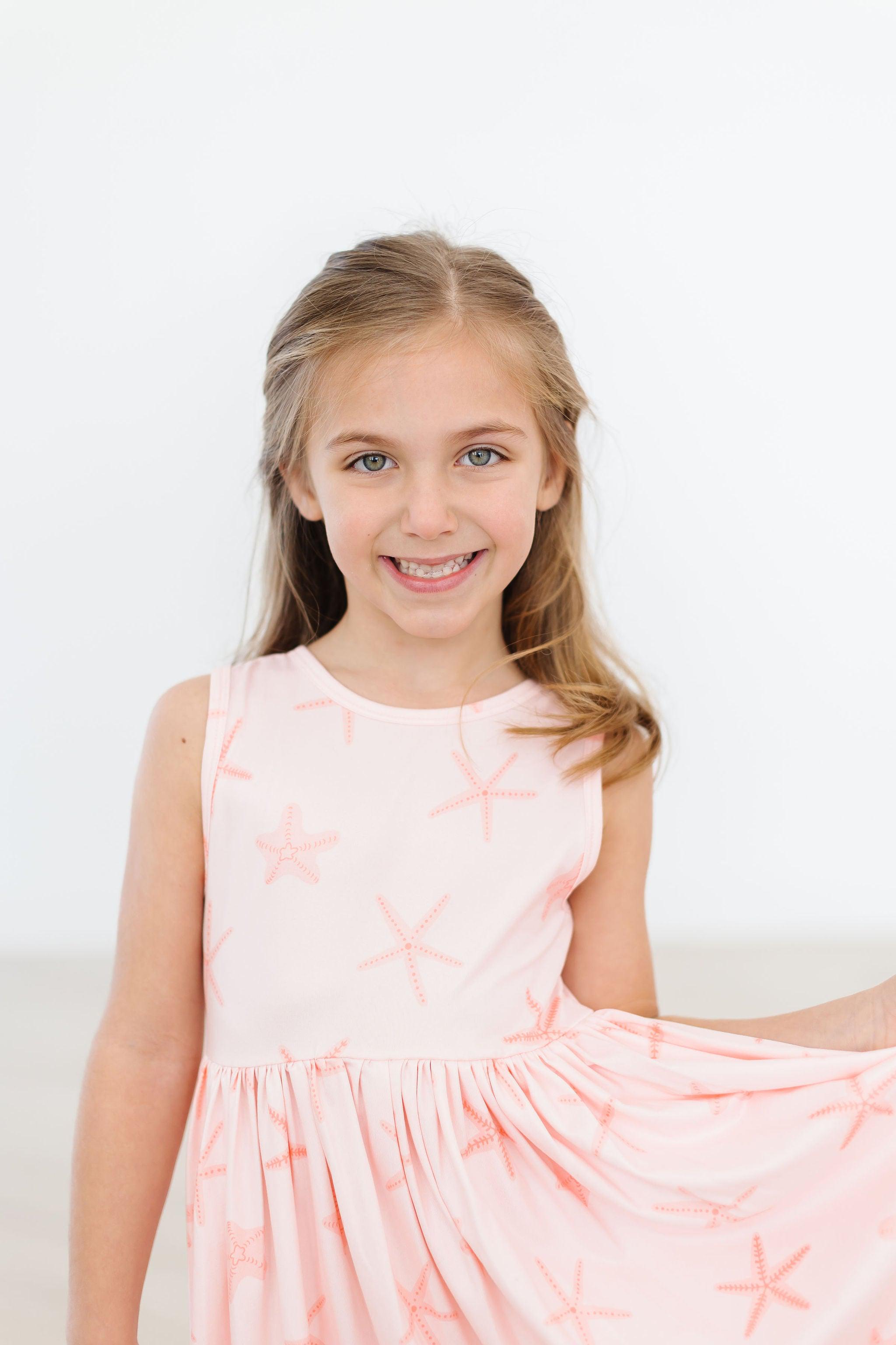 Starfish Tank Twirl Dress - Aaria Tees Aaria Tees