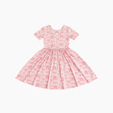 Pink Bows (Twirl Dress) - Aaria Tees Aaria Tees