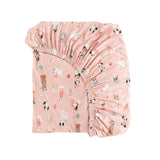 Puppy Egg Hunt (Crib Sheet) - Pink - Aaria Tees Aaria Tees