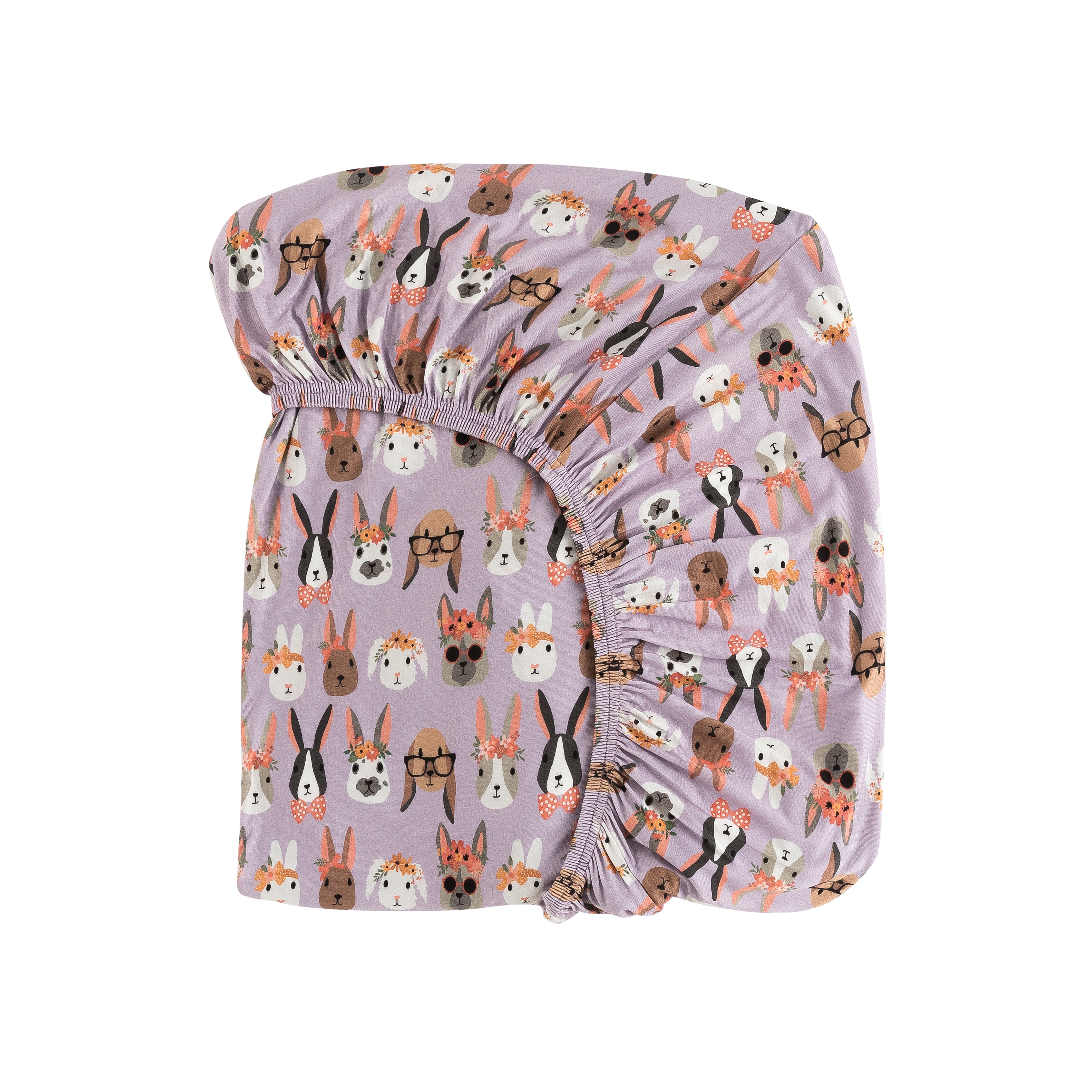 Midsummer Bunnies (Crib Sheet) - Aaria Tees Aaria Tees
