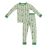 Puppy Parade (Long Sleeve PJ) - Aaria Tees Aaria Tees