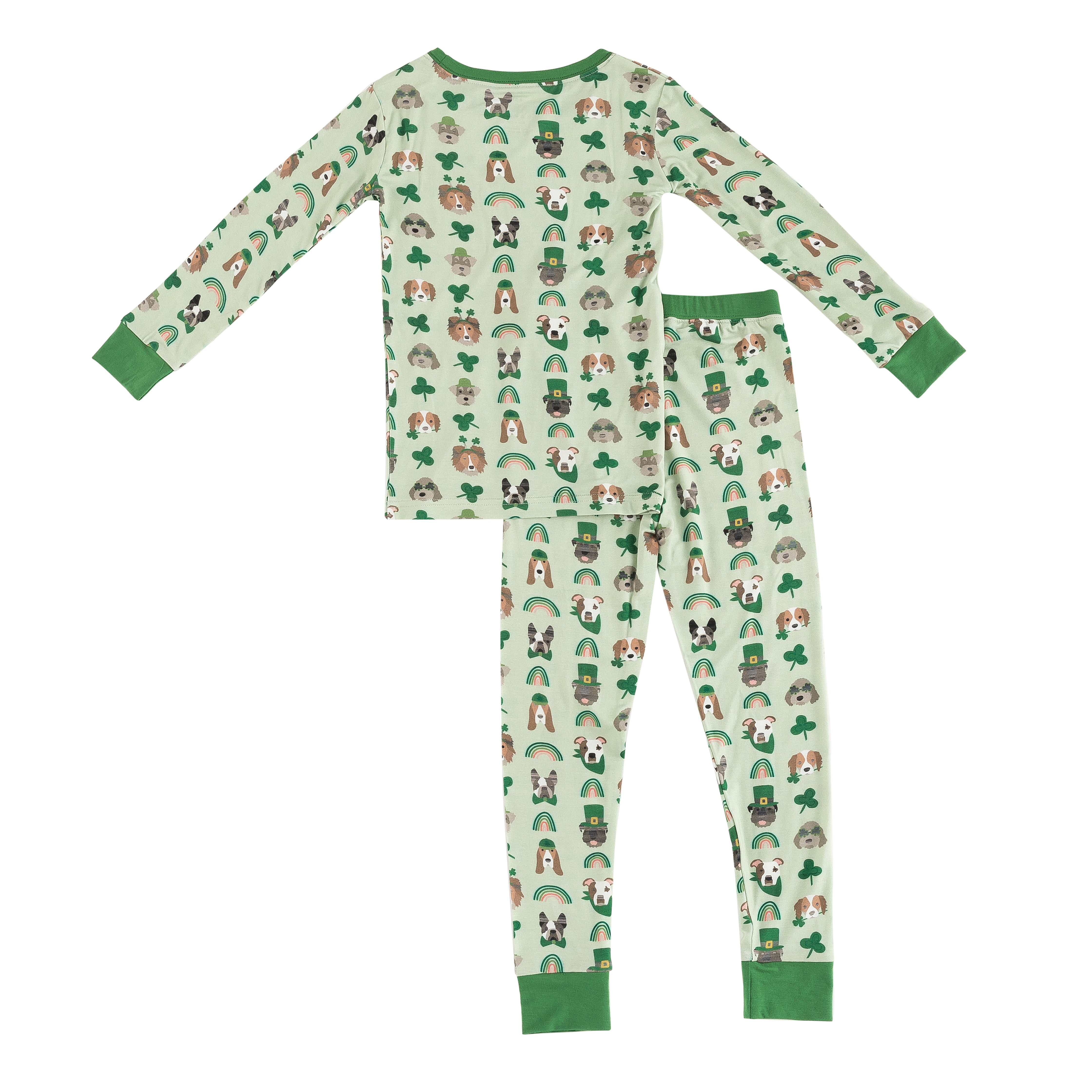 Puppy Parade (Long Sleeve PJ) - Aaria Tees Aaria Tees