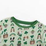 Puppy Parade (Long Sleeve PJ) - Aaria Tees Aaria Tees
