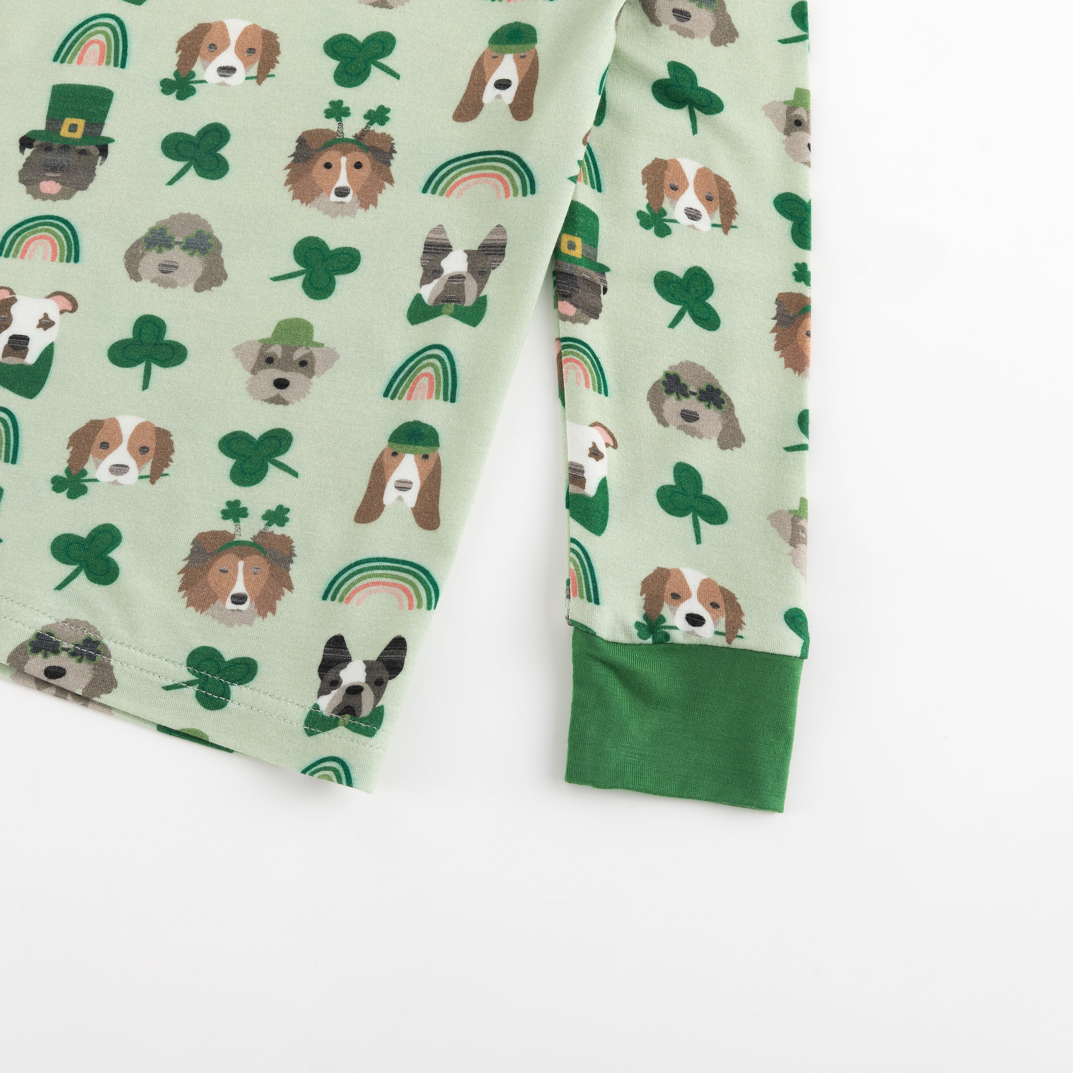 Puppy Parade (Long Sleeve PJ) - Aaria Tees Aaria Tees