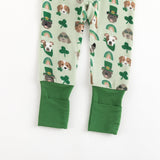 Puppy Parade (Convertible Zip Footies) - Aaria Tees Aaria Tees