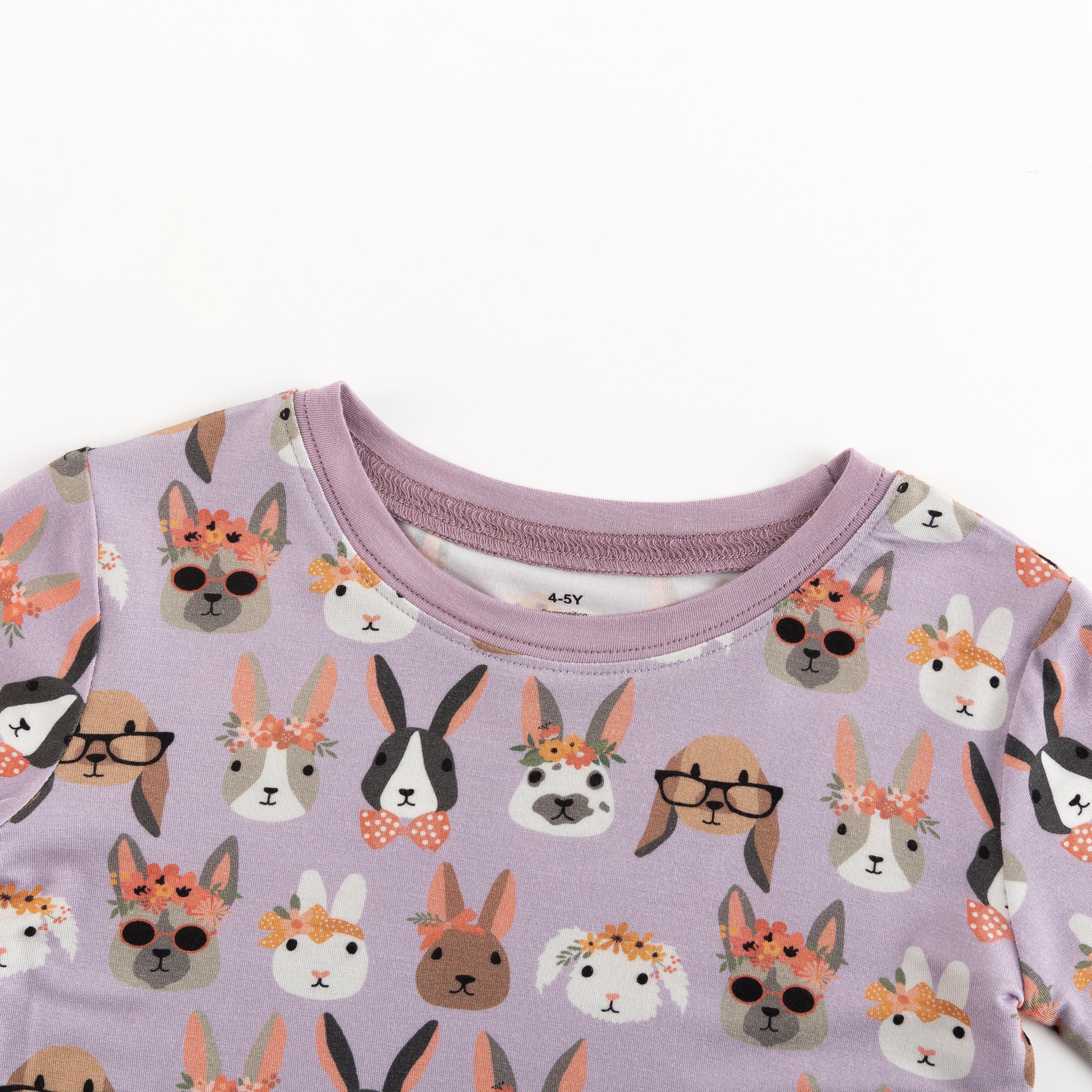 Midsummer Bunnies (Long Sleeve PJ) - Aaria Tees Aaria Tees