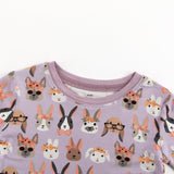 Midsummer Bunnies (Long Sleeve PJ) - Aaria Tees Aaria Tees