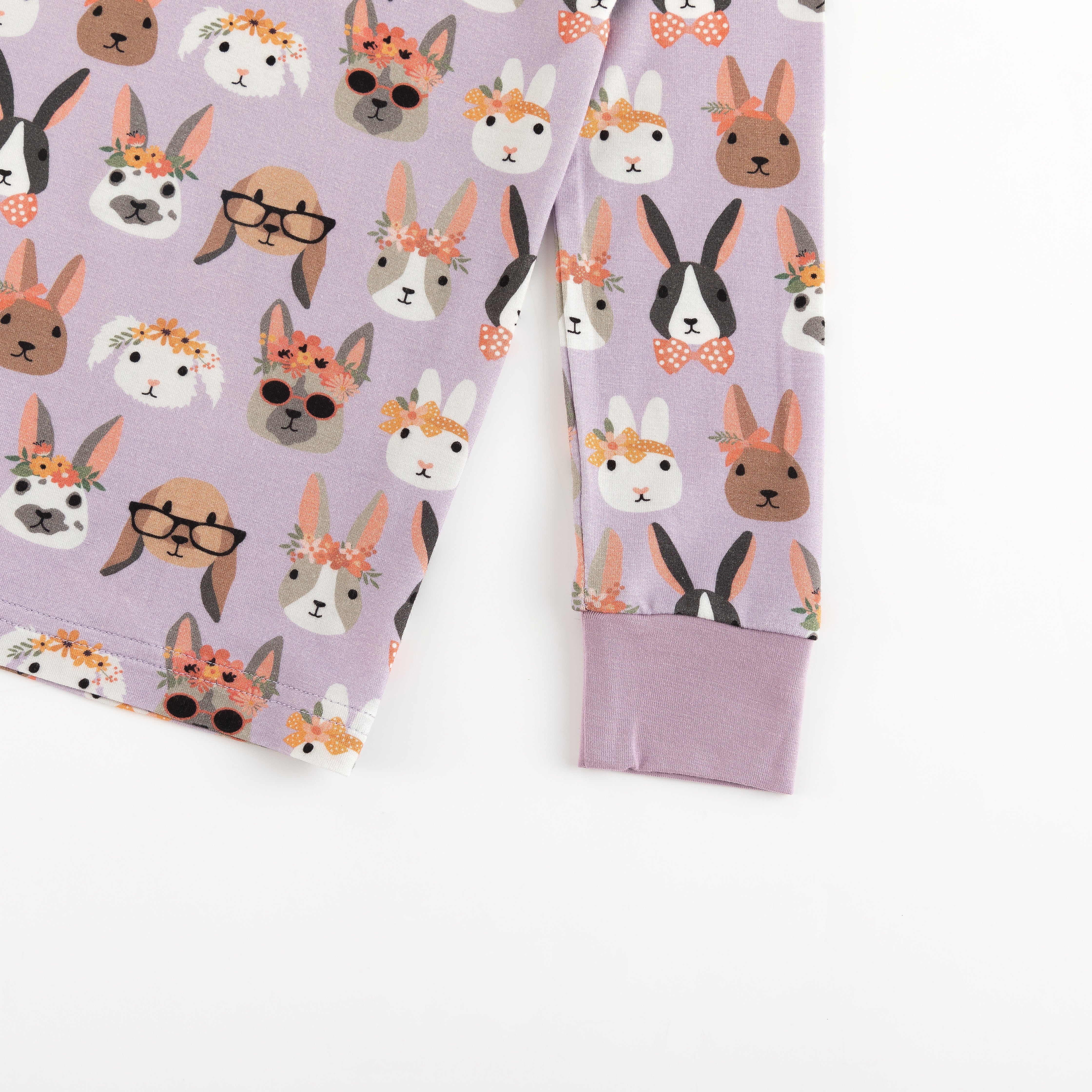 Midsummer Bunnies (Long Sleeve PJ) - Aaria Tees Aaria Tees