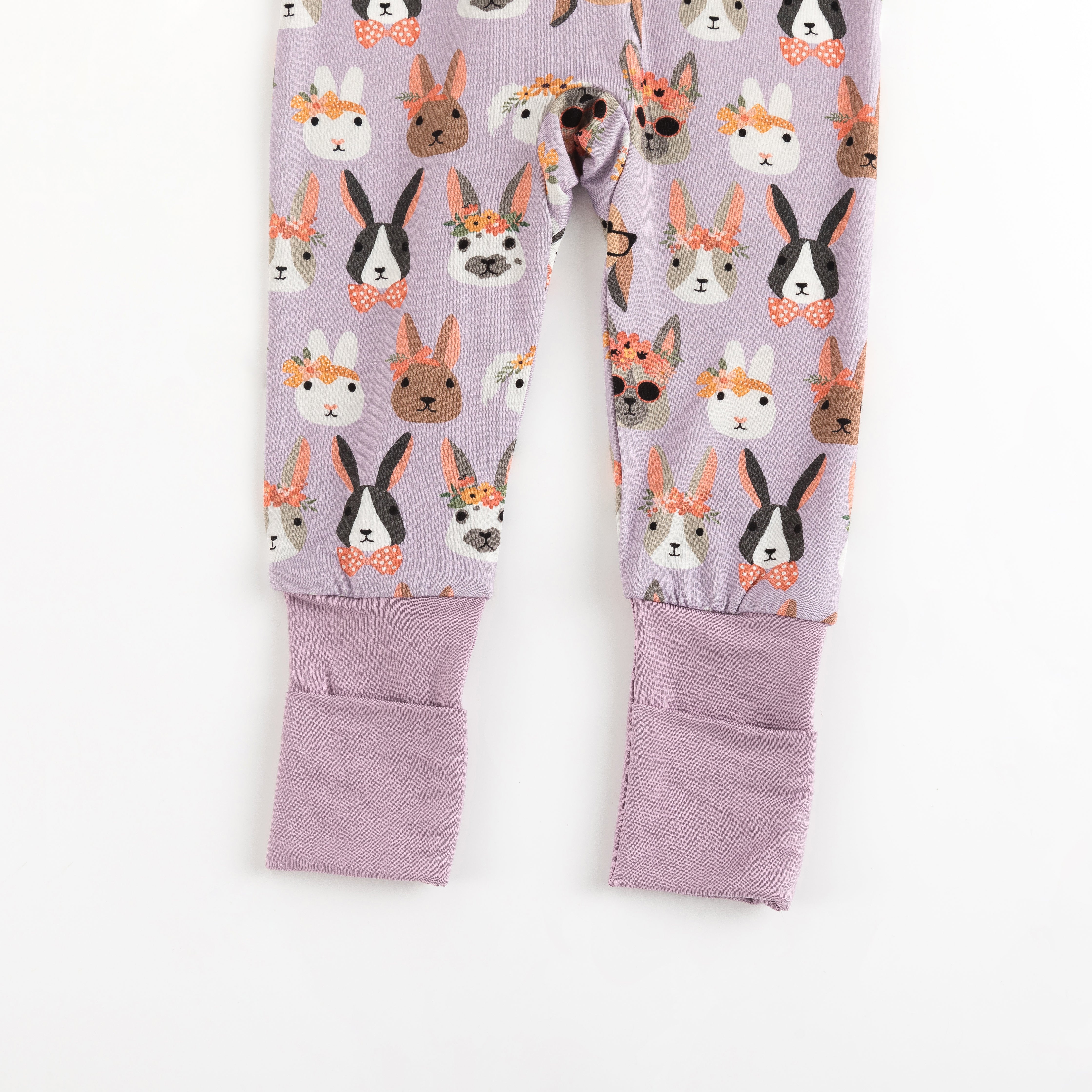 Midsummer Bunnies (Convertible Zip Footies) - Aaria Tees Aaria Tees
