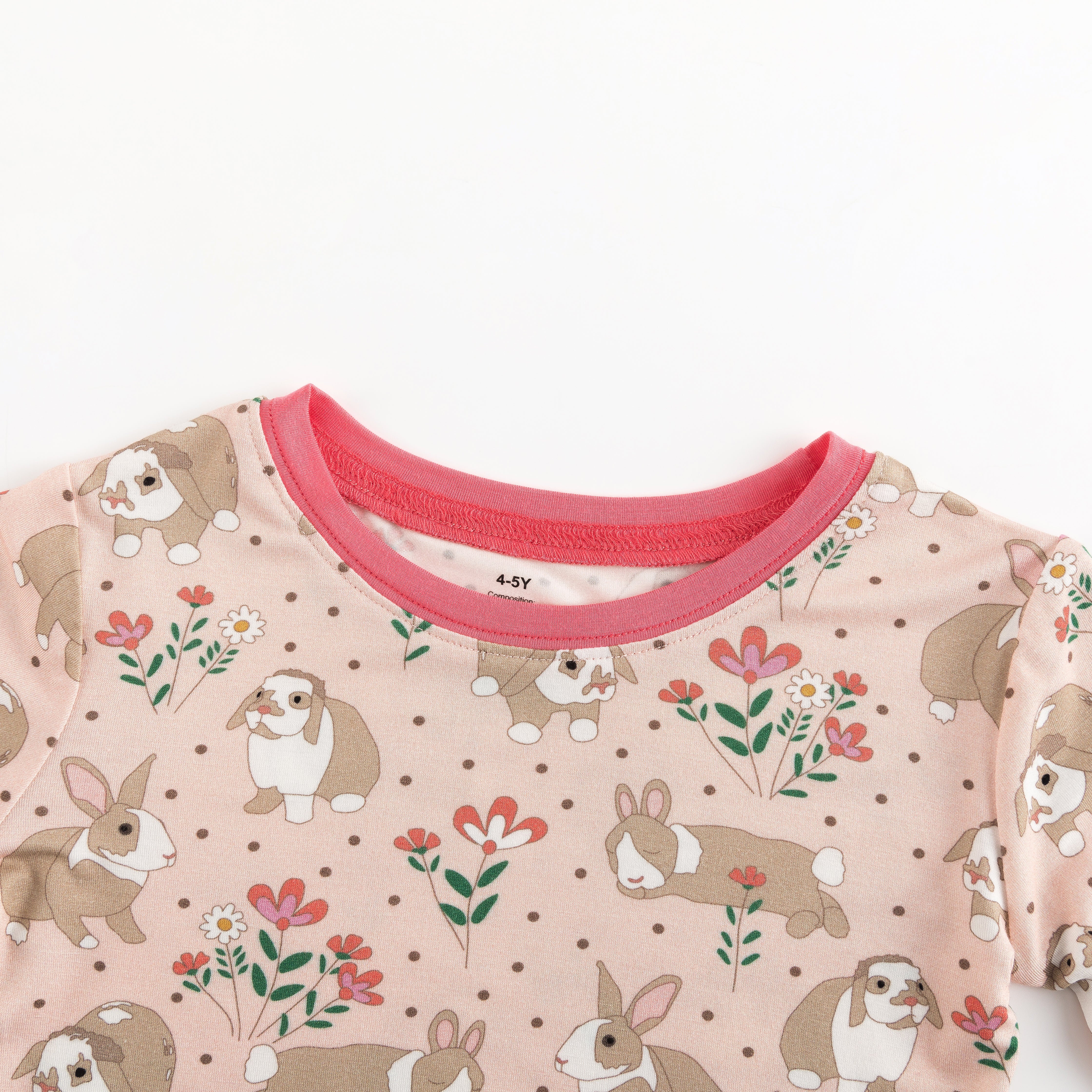 Meadow Bunny (Long Sleeve PJ) - Aaria Tees Aaria Tees