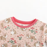 Meadow Bunny (Long Sleeve PJ) - Aaria Tees Aaria Tees