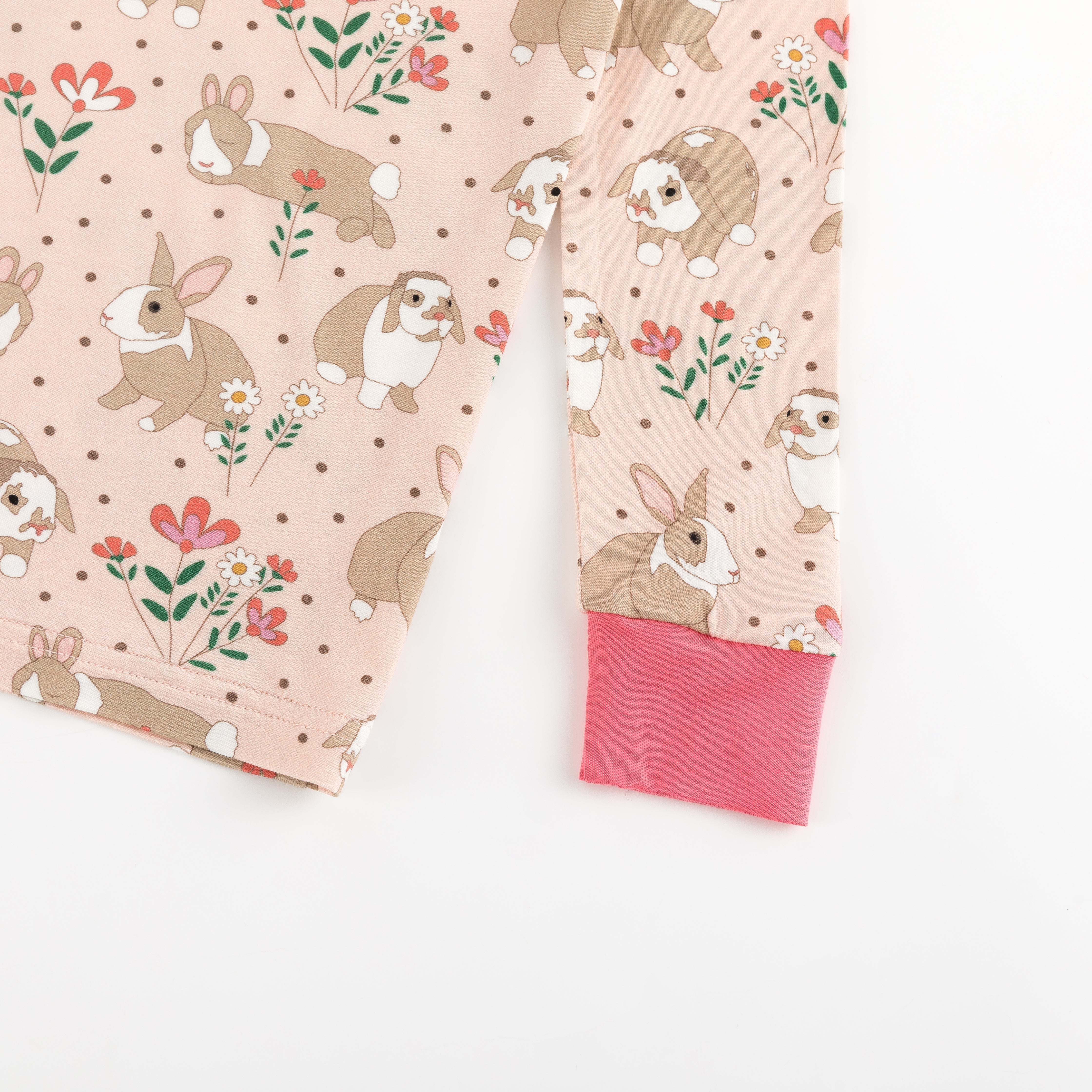 Meadow Bunny (Long Sleeve PJ) - Aaria Tees Aaria Tees