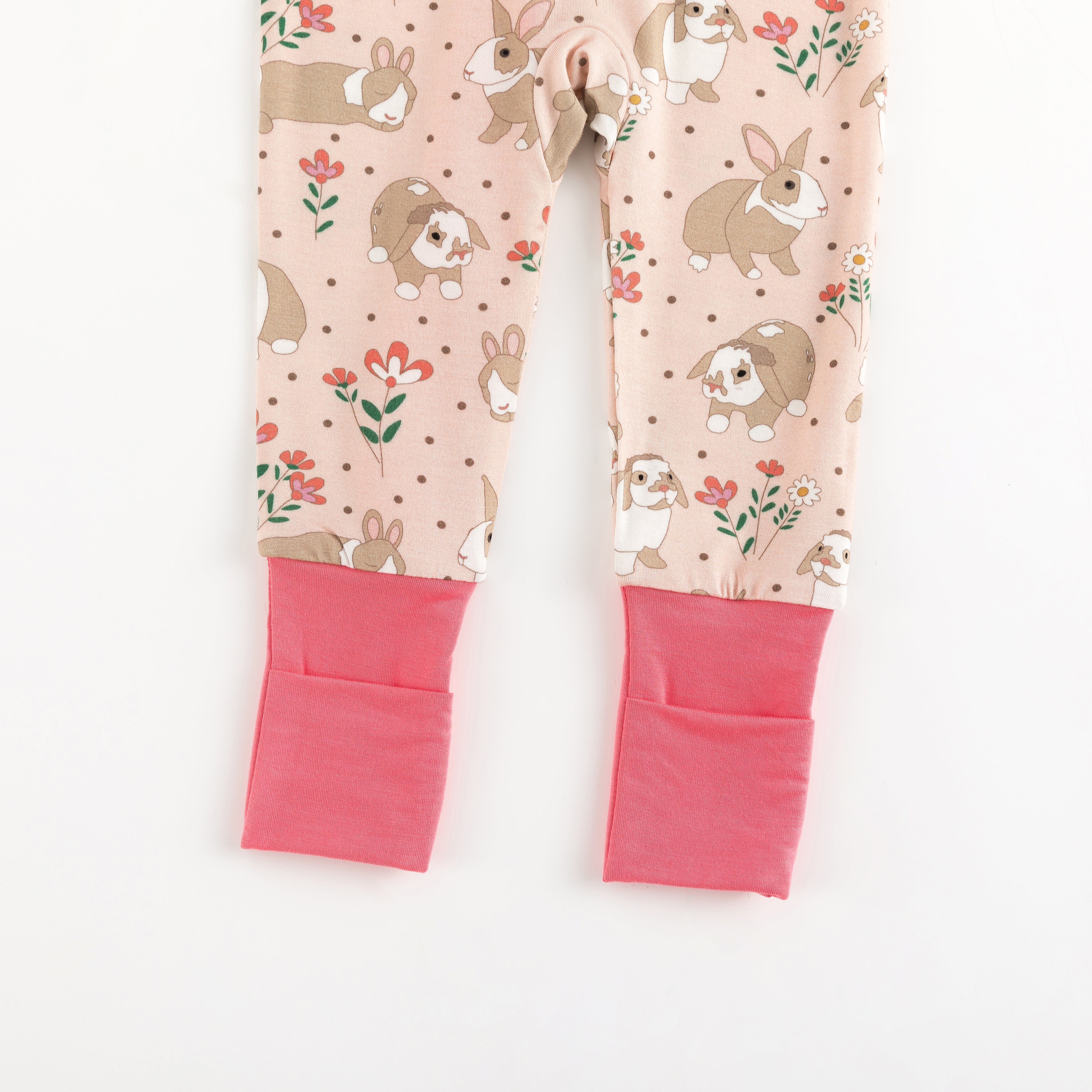 Meadow Bunny (Convertible Zip Footies) - Aaria Tees Aaria Tees