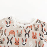 Bunny Crew (Long Sleeve PJ) - Aaria Tees Aaria Tees