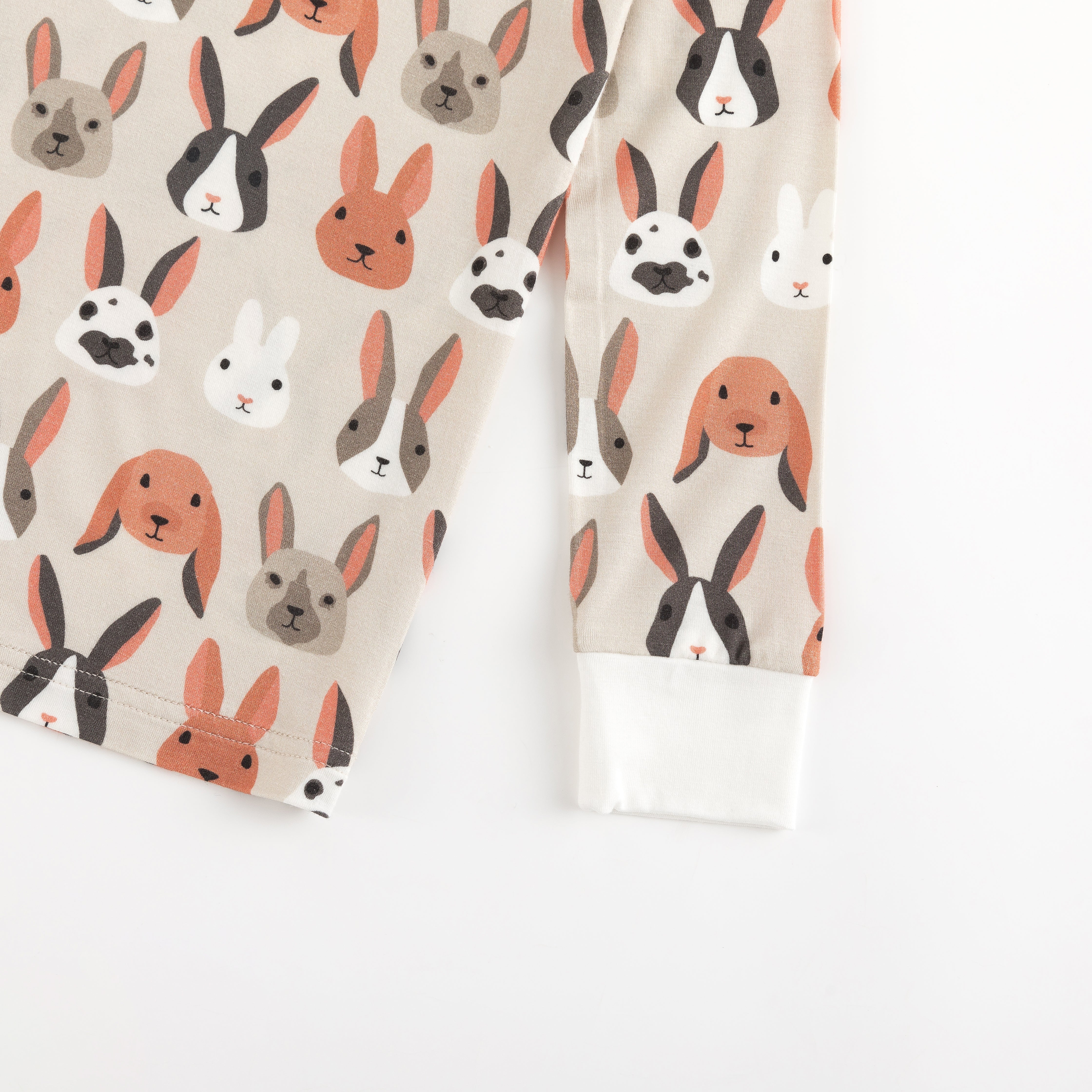 Bunny Crew (Long Sleeve PJ) - Aaria Tees Aaria Tees