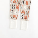 Bunny Crew (Convertible Zip Footies) - Aaria Tees Aaria Tees